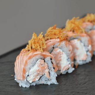 Salmon flame roll - 8 pezzi