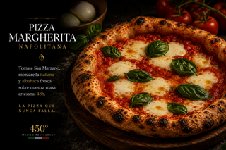 Pizza Margherita Napolitana