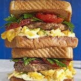 English breakfast sandwich