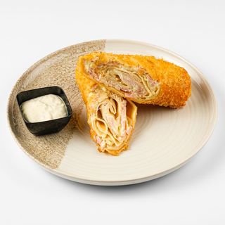 Pohane palačinke šunka