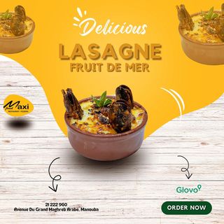 Lasagne Fruits de Mer
