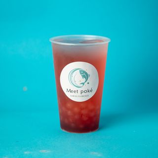 Tè verde alla fragola