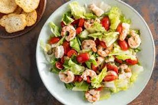 Insalatone con gamberi