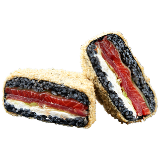 Суші-Бургер БЛЕК лосось-тунець (410 г)