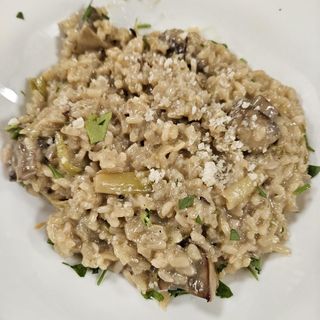 Risotto de trufa y Parmigiano Reggiano