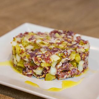 Tabla De Tartar De Jamón Ibérico