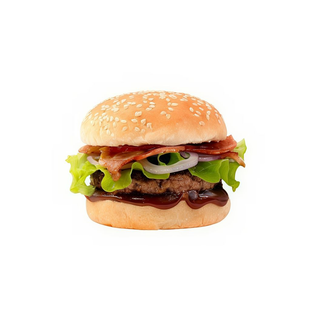 124. Hamburguesa Con Jamón Ibérico