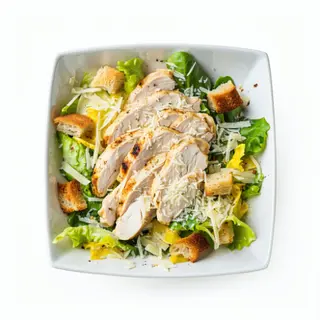 Ensalada De Pollo Y Salsa César