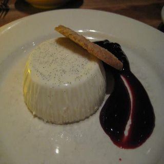 Panna cotta de fresa