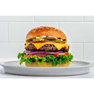 Any burger Served with fries