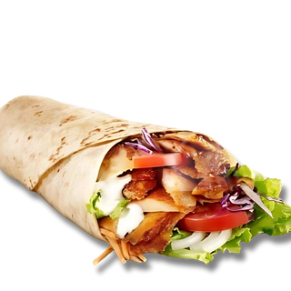 Pita Kebab Poulet + FRITES