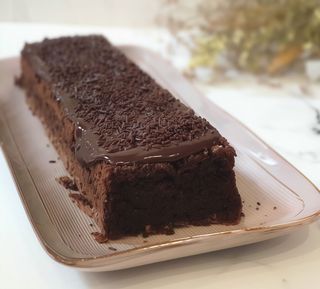 1 CX COM 6 FATIAS BRIGADEIRO CHOCOLATE PRETO