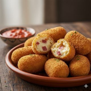 Ración De Croquetas De Jamón