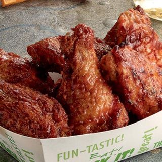 Chicken wings e bbq 5 pezzi