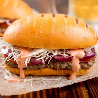 Chimi burguer Dominicano