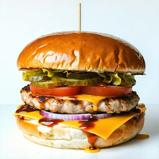 Classic Standard Burger cu pui la gratar