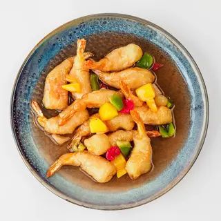 76. Gambas Agridulce