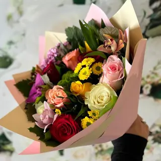 Buchet mediu -color