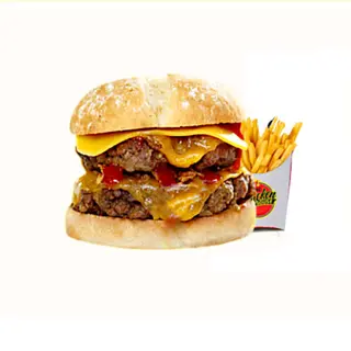 Hamburguesa Doble House