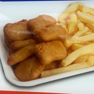Plato Nuggets Con Papas