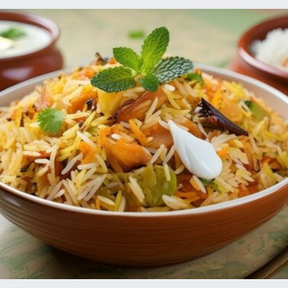 Vegitable biryani