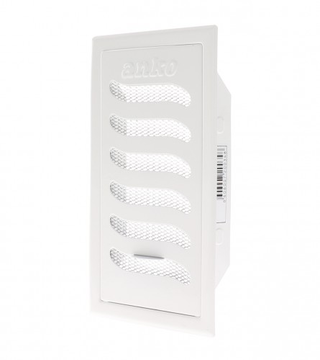 (045338) Vrata za ventilaciju klizna 125x215mm bijela 8451