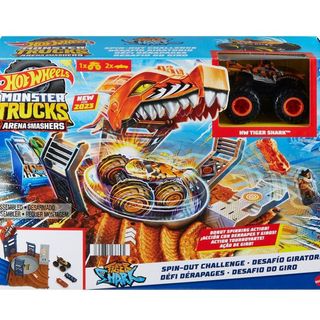 Set de joaca Hot Wheels Monster Trucks Arena Smashers, Spin-out challe... [4188999]