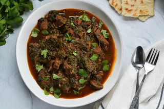 Palak mutton