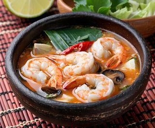 Tom Yum Kum - z krewetkami