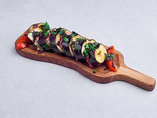 Bakłażany firmowe z  bekonem