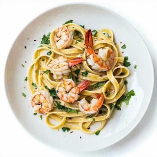 Linguine all'astice blu