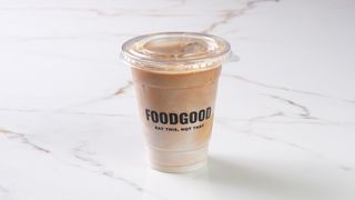 ცივი ლატე პროტეინით