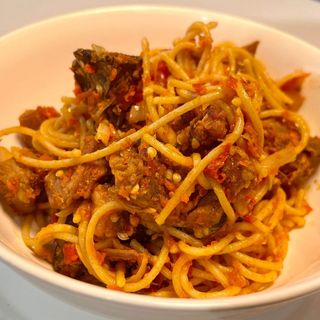 Asun jollof pasta