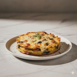 Tortino caldo di patate