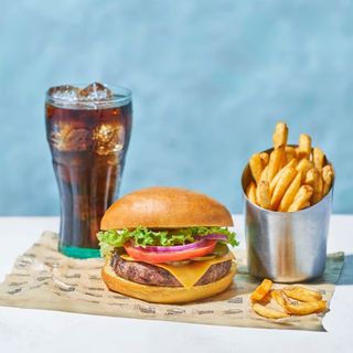 Classic Beef Cheeseburger Menu