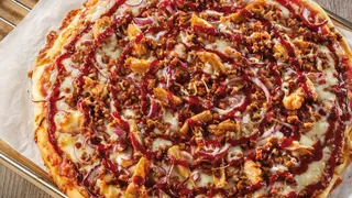 Pizza bbq (30 cm.)