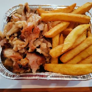 Vaschetta Kebab Piccola mista con Pane