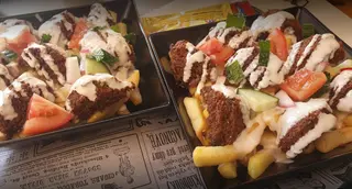 Falafel con Patatas
