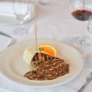 Biftek u sosu od smrčka