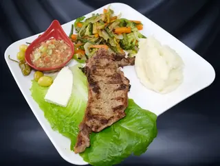Steak Légumes Sautés