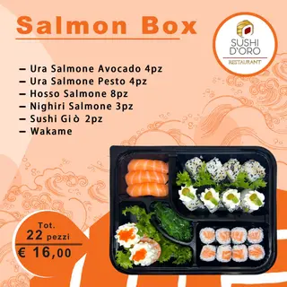 801- SALMON BOX 22pz