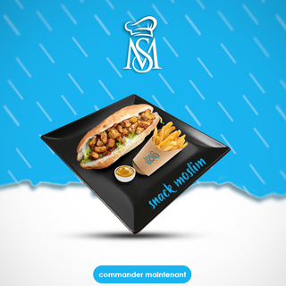 Sandwich Dinde + Frites