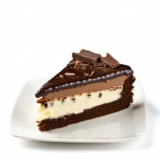 Part De Gâteau (Chocolat Vanille)