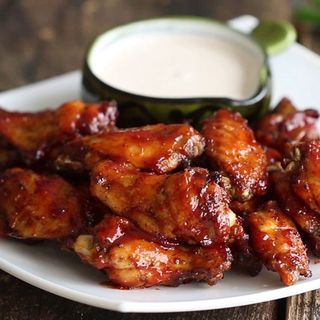 crispy Alitas  Barbacoa Pegajosa XL