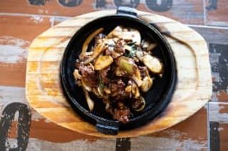 150. Sizzling Beef