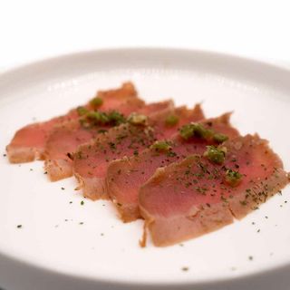 Carpaccio tonno zuke