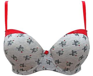 252-1598 grey Бюстгальтер