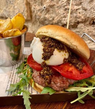 Hamburguesa Burratina