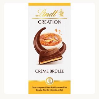 Tablette Chocolat Lindt Creme Brulee