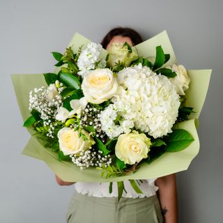 BUCHET CLASSIC ALB SI VERDE